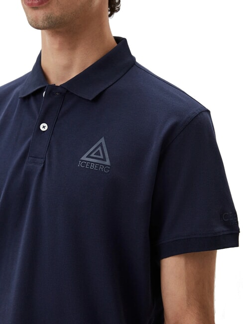 TRIANGLE Kurzarm-Poloshirt Marine - Herren-Polo-Shirts/Herren-Polo-Shirt/Herrenpoloshirt/Herrenpoloshirts