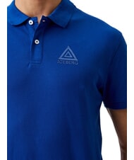 ICEBERG TRIANGLE Kurzarm-Poloshirt Blau - Herren-Polo-Shirts/Herren-Polo-Shirt/Herrenpoloshirt/Herrenpoloshirts - 3