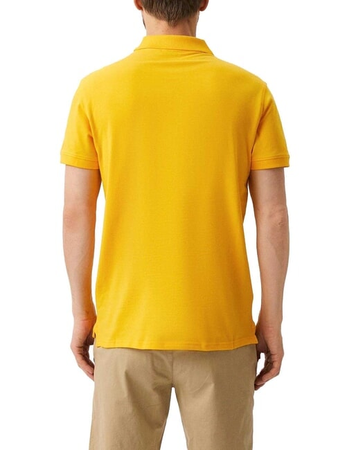 TRIANGLE Kurzarm-Poloshirt Gelb - Herren-Polo-Shirts/Herren-Polo-Shirt/Herrenpoloshirt/Herrenpoloshirts