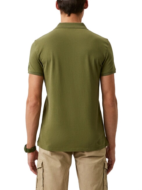 TRIANGLE Kurzarm-Poloshirt Milit&auml;r - Herren-Polo-Shirts/Herren-Polo-Shirt/Herrenpoloshirt/Herrenpoloshirts