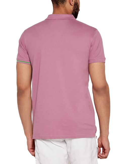 BASIC Poloshirt aus Baumwolle Himbeere - Herren-Polo-Shirts/Herren-Polo-Shirt/Herrenpoloshirt/Herrenpoloshirts