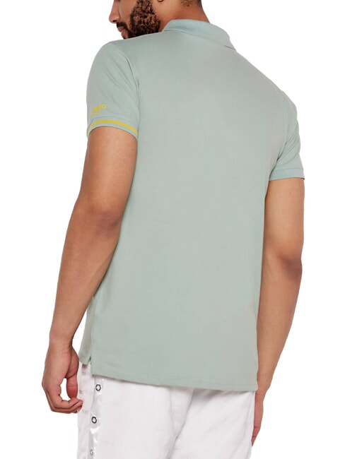 BASIC Poloshirt aus Baumwolle Minze - Herren-Polo-Shirts/Herren-Polo-Shirt/Herrenpoloshirt/Herrenpoloshirts