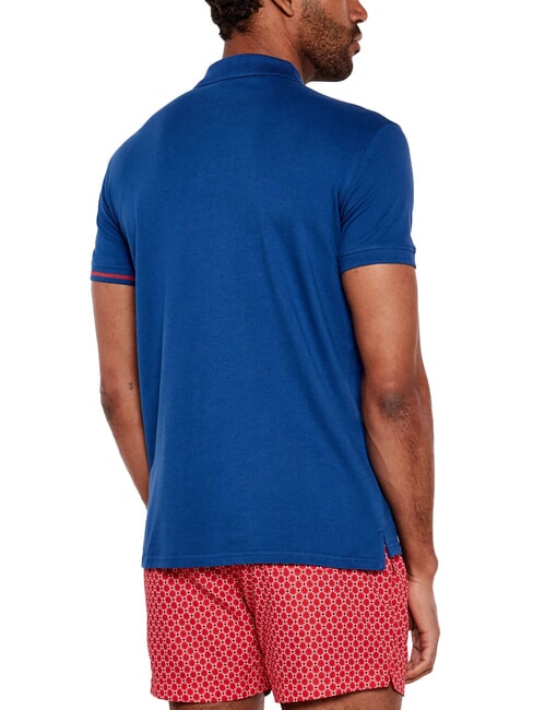 BASIC Poloshirt aus Baumwolle Blau - Herren-Polo-Shirts/Herren-Polo-Shirt/Herrenpoloshirt/Herrenpoloshirts