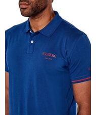 ICEBERG BASIC Poloshirt aus Baumwolle Blau - Herren-Polo-Shirts/Herren-Polo-Shirt/Herrenpoloshirt/Herrenpoloshirts - 3
