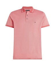 TOMMY HILFIGER TH Kurz&auml;rmeliges Poloshirt aus Baumwolle Rosa - Herren-Polo-Shirts/Herren-Polo-Shirt/Herrenpoloshirt/Herrenpoloshirts - 4