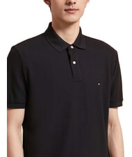 TOMMY HILFIGER TH Kurz&auml;rmeliges Poloshirt aus Baumwolle ck schwarz - Herren-Polo-Shirts/Herren-Polo-Shirt/Herrenpoloshirt/Herrenpoloshirts - 3