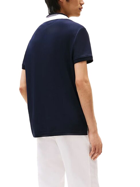 TH Kurz&auml;rmeliges Poloshirt mit gestreiftem Kragen W&uuml;stenhimmel - Herren-Polo-Shirts/Herren-Polo-Shirt/Herrenpoloshirt/Herrenpoloshirts