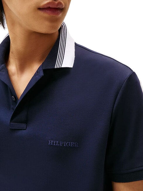 TH Kurz&auml;rmeliges Poloshirt mit gestreiftem Kragen W&uuml;stenhimmel - Herren-Polo-Shirts/Herren-Polo-Shirt/Herrenpoloshirt/Herrenpoloshirts