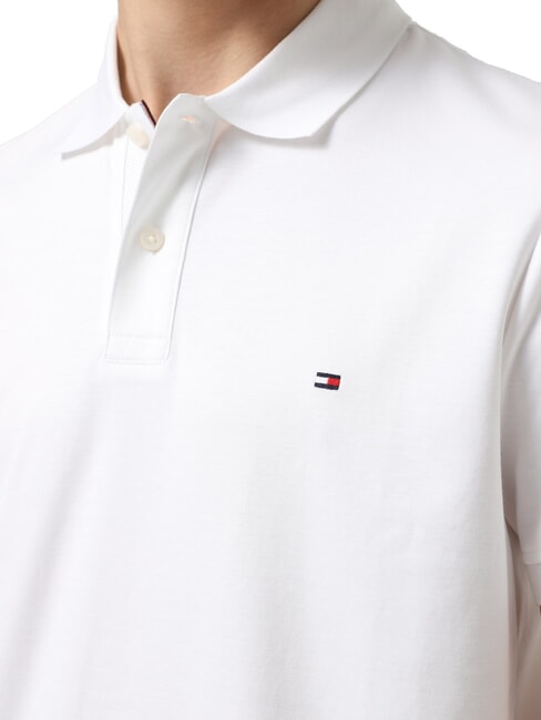TH Kurz&auml;rmeliges Poloshirt aus Baumwolle Wei&szlig; - Herren-Polo-Shirts/Herren-Polo-Shirt/Herrenpoloshirt/Herrenpoloshirts