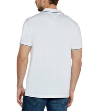 TOMMY HILFIGER TH Kurz&auml;rmeliges Poloshirt mit Paspelierung Wei&szlig; - Herren-Polo-Shirts/Herren-Polo-Shirt/Herrenpoloshirt/Herrenpoloshirts - 2