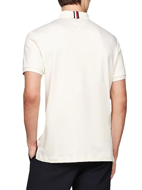 TH Kurz&auml;rmeliges Poloshirt mit Kragenband Wei&szlig; - Herren-Polo-Shirts/Herren-Polo-Shirt/Herrenpoloshirt/Herrenpoloshirts