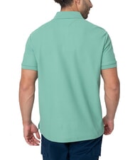 TOMMY HILFIGER TH Kurz&auml;rmeliges Poloshirt mit Monogrammstickerei Fort Green - Herren-Polo-Shirts/Herren-Polo-Shirt/Herrenpoloshirt/Herrenpoloshirts - 2