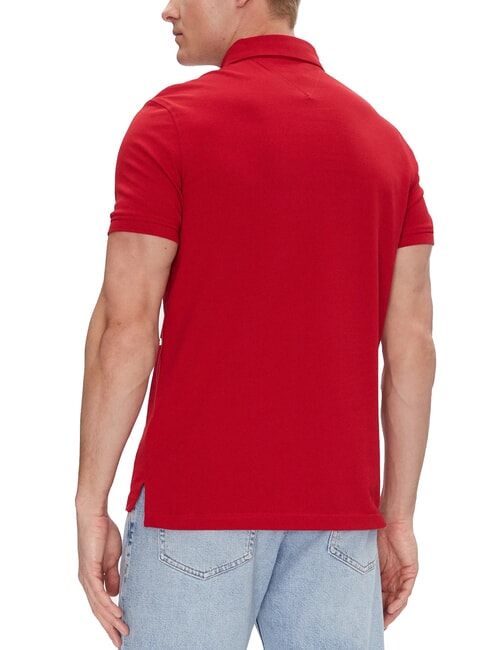 TH Kurzarm-Poloshirt in regul&auml;rer Passform Mittelrot - Herren-Polo-Shirts/Herren-Polo-Shirt/Herrenpoloshirt/Herrenpoloshirts