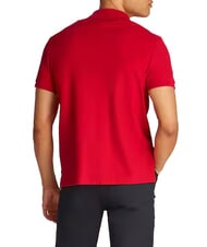 TOMMY HILFIGER TH Kurz&auml;rmeliges Poloshirt mit Monogrammstickerei Mittelrot - Herren-Polo-Shirts/Herren-Polo-Shirt/Herrenpoloshirt/Herrenpoloshirts - 2