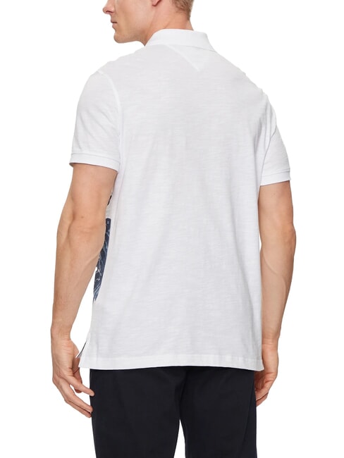 TH Kurz&auml;rmeliges Poloshirt mit Aufdruck Wei&szlig; - Herren-Polo-Shirts/Herren-Polo-Shirt/Herrenpoloshirt/Herrenpoloshirts