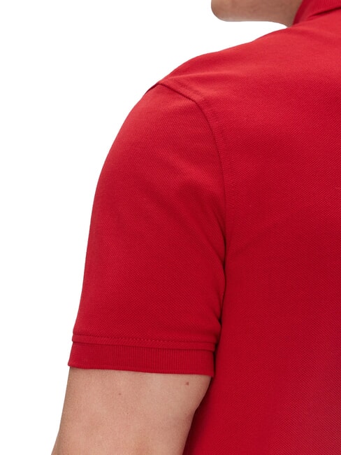 TH Kurzarm-Poloshirt in regul&auml;rer Passform Mittelrot - Herren-Polo-Shirts/Herren-Polo-Shirt/Herrenpoloshirt/Herrenpoloshirts