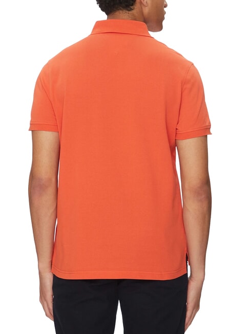 TH Kurzarm-Poloshirt in regul&auml;rer Passform leuchtendes Orange - Herren-Polo-Shirts/Herren-Polo-Shirt/Herrenpoloshirt/Herrenpoloshirts
