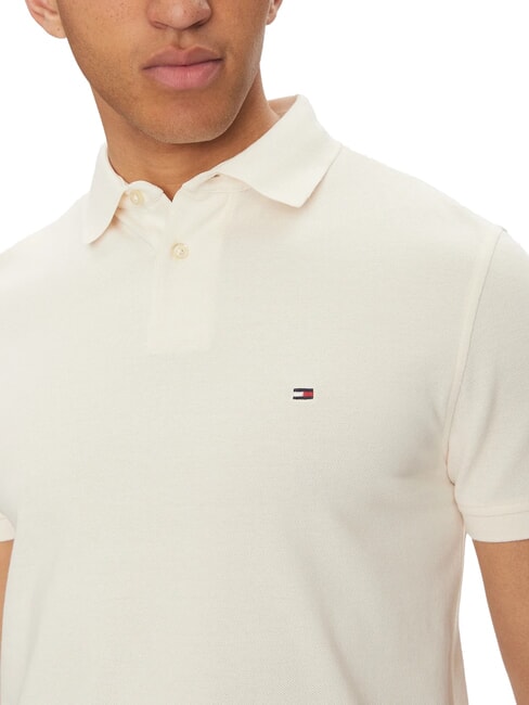 TH Kurzarm-Poloshirt in regul&auml;rer Passform Elfenbeinbl&uuml;tenblatt - Herren-Polo-Shirts/Herren-Polo-Shirt/Herrenpoloshirt/Herrenpoloshirts