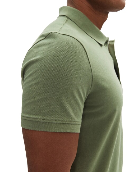 TH JEANS Kurz&auml;rmeliges Poloshirt mit Flagge Aruba Green - Herren-Polo-Shirts/Herren-Polo-Shirt/Herrenpoloshirt/Herrenpoloshirts