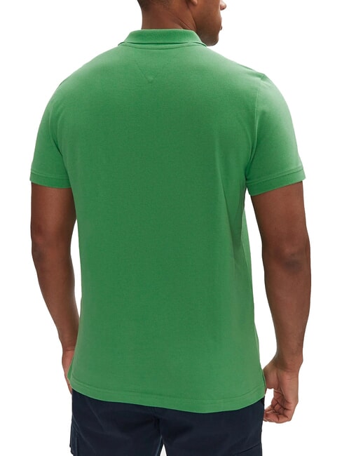 TH JEANS Kurz&auml;rmeliges Poloshirt mit Flagge K&uuml;stengr&uuml;n - Herren-Polo-Shirts/Herren-Polo-Shirt/Herrenpoloshirt/Herrenpoloshirts