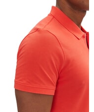 TOMMY HILFIGER TH JEANS Kurz&auml;rmeliges Poloshirt mit Flagge helles Zinnoberrot - Herren-Polo-Shirts/Herren-Polo-Shirt/Herrenpoloshirt/Herrenpoloshirts - 4