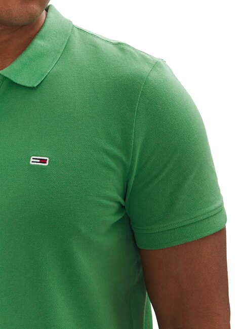 TH JEANS Kurz&auml;rmeliges Poloshirt mit Flagge K&uuml;stengr&uuml;n - Herren-Polo-Shirts/Herren-Polo-Shirt/Herrenpoloshirt/Herrenpoloshirts
