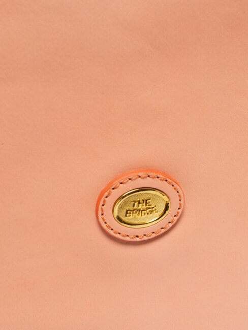 HOBO Schultertasche, Leder Accessoires in Korallen-/Goldoptik - Damentaschen