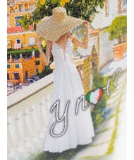 YNOT YESBAG Gro&szlig;er, ausgestellter Kosmetikkoffer romantische K&uuml;ste - Beauty-Case - 3