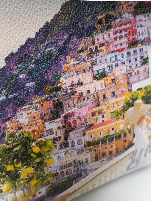 YESBAG Ausgestellter Kosmetikkoffer romantische K&uuml;ste - Beauty-Case