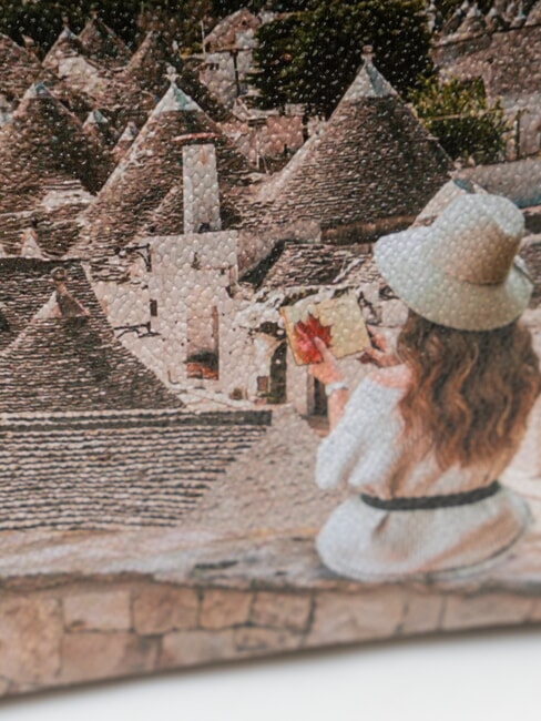 YESBAG  Sch&ouml;nheit Gro&szlig; romantische Trulli - Beauty-Case