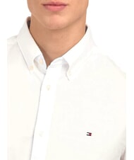 TOMMY HILFIGER TH Lang&auml;rmeliges Stretch-Baumwollhemd PVH Classic White - Herrenhemden - 3