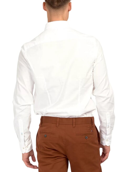 TH Lang&auml;rmeliges Stretch-Baumwollhemd PVH Classic White - Herrenhemden