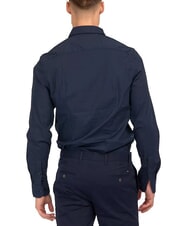 TOMMY HILFIGER TH Lang&auml;rmeliges Stretch-Baumwollhemd Marineblauer Blazer - Herrenhemden - 2