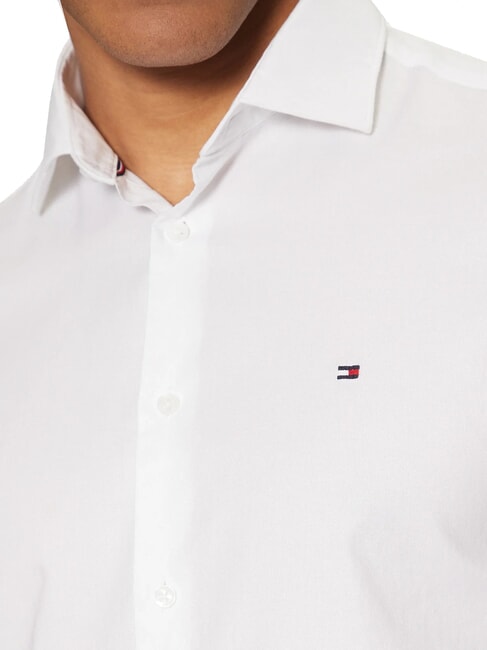 TH Schmal geschnittenes Langarmhemd optisches Wei&szlig; - Herrenhemden