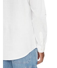 TOMMY HILFIGER TH JEANS Hemd aus Leinenmischgewebe mit Stehkragen ecru - Herrenhemden - 4