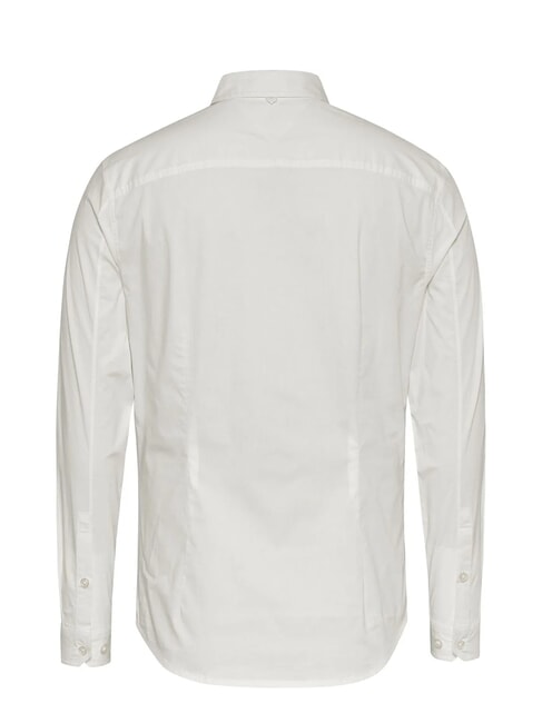 TH JEANS Schmal geschnittenes Langarmhemd ecru - Herrenhemden