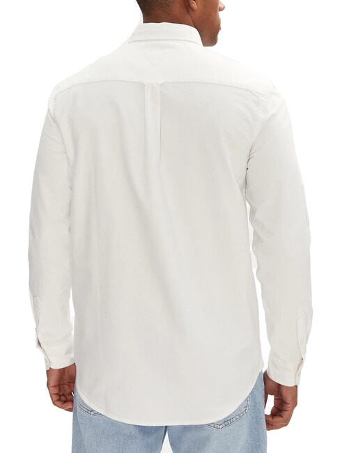 TH JEANS Lang&auml;rmeliges Baumwollhemd ecru - Herrenhemden