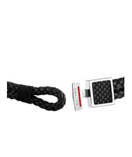 SECTOR BANDY Herrenarmband aus geflochtenem Leder Schwarz - Herrenarmb&auml;nder - 4