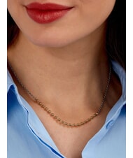 MORELLATO TALISMANI Halskette mit zweifarbigen Stahlkugeln STAHL - Halsketten - 2