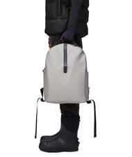 RAINS CLIP FRONT Wasserdichter Rucksack Nimbus - Rucks&auml;cke f&uuml;r Schule &amp; Freizeit - 5