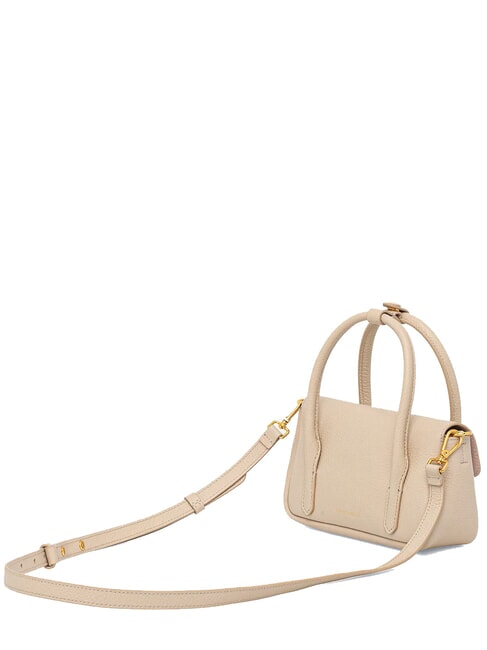 C-ME LOCK Mini-Handtasche mit Schulterriemen Sandmuschel - Damentaschen