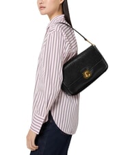 COCCINELLE C-ME LOCK Schultertasche mit Schultergurt Schwarz - Damentaschen - 4