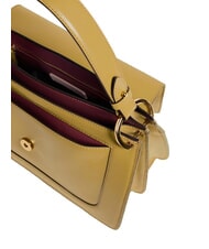 COCCINELLE C-ME CALF COCKER Aktentasche aus Leder mit Schultergurt Seegras - Damentaschen - 3