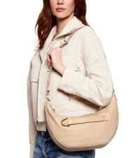 COCCINELLE PAKI Schultertasche mit Schultergurt Sandmuschel - Damentaschen - 5