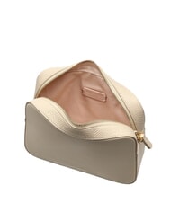 COCCINELLE TEBE Kleine Tasche aus strukturiertem Leder Sandmuschel - Damentaschen - 4