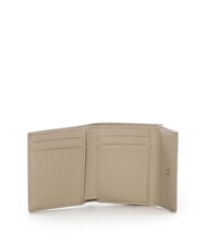 COCCINELLE METALLIC SOFT Portemonnaie aus genarbtem Leder Sandmuschel - Brieftaschen Damen - 2