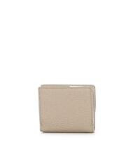 COCCINELLE METALLIC SOFT Portemonnaie aus genarbtem Leder Sandmuschel - Brieftaschen Damen - 3