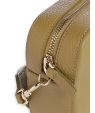 COCCINELLE TEBE Schultertasche aus strukturiertem Leder Seegras - Damentaschen - 3