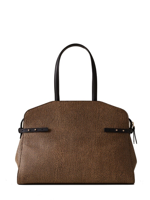 GEMINI Schultertasche natur op / schwarz - Damentaschen