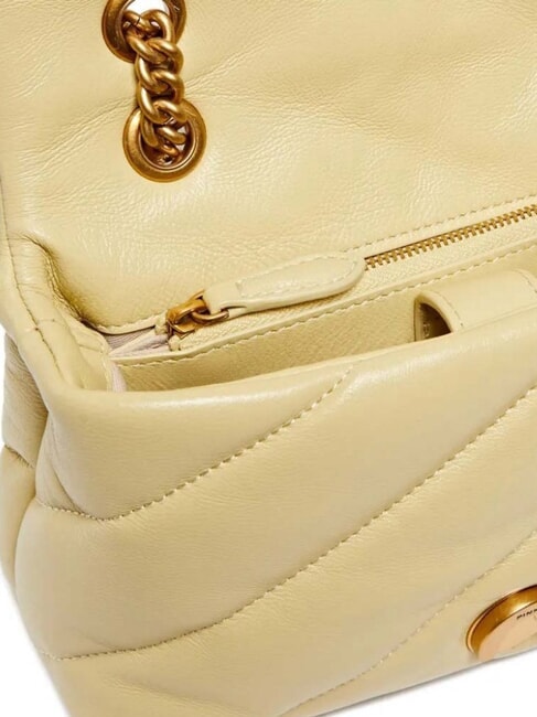 MINI LOVE BAG Nappatasche Vanillegelb-Antikgold - Damentaschen